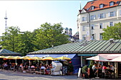 Viktualienmarkt, München, Bayern, Deutschland