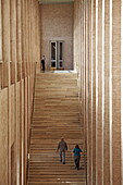 Staircase, Alte Pinakothek, Kunstkarree, Munich, Upper Bavaria, Bavaria, Germany