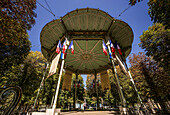 Bandstand in the spa district, Vichy, Auvergne-Rhône-Alpes, France