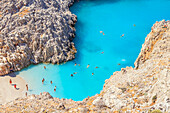 Seitan Limania Strand, Chania, Kreta, griechische Inseln, Griechenland