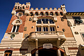 Teatro dei Risorti in Piazza G. Giusti in Montecatini Alto, Tuscany, Italy
