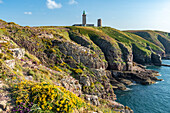 Lighthouse at Cap Frehel, Plévenon, Brittany, France