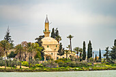 Die Moschee Hala Sultan Tekke, Larnaka, Zypern, Europa 