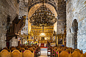 Innenraum der Agios Lazaros Kirche in Larnaka, Zypern, Europa 