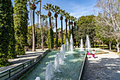 Fountain at Nicosia Municipal Park Nicosia, Cyprus, Europe