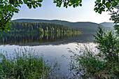 Schluchsee reservoir, Black Forest, Baden-Württemberg, Germany