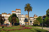 Jardim Teofilo Braga oder Praça da República, Porto, Portugal, Europa   