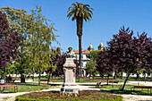 Bacchus Denkmal Monumento ao Deus Baco, Jardim Teofilo Braga oder Praça da República, Porto, Portugal, Europa