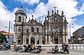 The Igreja do Carmo and Igreja dos Carmelitas churches in the old town of Porto, Portugal, Europe