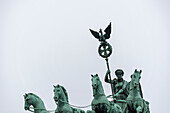 Four-in-hand Quadriga, Brandenburg Gate, Berlin, Germany