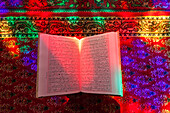 Central Iran, Shiraz, Nasir-Al Molk Mosque, Holy Quran