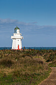 New Zealand, South Island, Southland, The Catlins, Waipapa Point, Waipapa Point Lighthouse