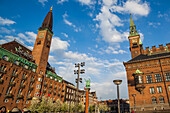 Dänemark, Seeland, Kopenhagen, Rathaus von Kopenhagen