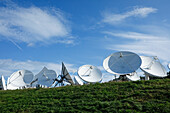 Bristol, Connecticut, USA Satellite dishes.