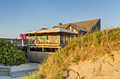 Beach restaurant TreibHolz in Utersum, Island of Foehr, Schleswig-Holstein, Germany