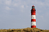 Lighthouse Wittdün, Amrum Island, North Friesland, North Sea, Schleswig-Holstein, Germany