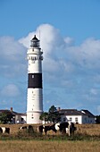Kampen lighthouse, Sylt, North Sea coast Schleswig-Holstein, Germany