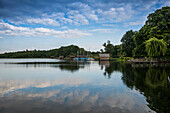 Schaalsee near Seedorf, UNESCO Biosphere Reserve Schaalsee, Lauenburg Lakes, Schleswig-Holstein, Germany