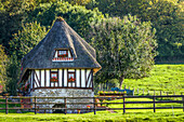 Historisches Landhaus im Marais Vernier, Eure, Normandie, Frankreich