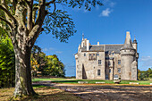 Château Kérouzéré bei Sibiril, Finistère, Bretagne, Frankreich