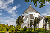 The church of Osterlars Kirke on Bornholm, Denmark
