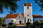Die  Kirche von Humble, Insel Langeland, Dänemark, Europa 