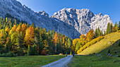 Auf dem Weg zum Enger Grund, Eng, Hinterriß, Karwendel, Tirol, Österreich