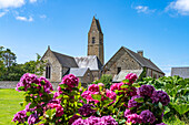 Kirche von Gratot, Normandie, Frankreich