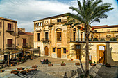 Seminario Vescovile in the Cathedral Square, Cefalu, Sicily, Italy, Europe