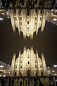 Die große Kathedrale Duomo di Milano, Mailänder Dom, Mailand, Lombardei, Italien, Europa