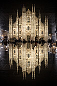 One of the largest cathedrals in the world, the Duomo di Milano.