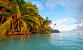 Sunrise, Scout Park Beach, Cocos (Keeling) Islands, Indian Ocean, Asia