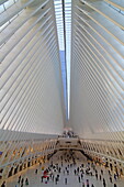 Oculus Shopping Center und Bahnhof, Downtown Manhattan, Ground Zero, New York, New York, USA
