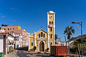 Die Kirche Nuestra Señora de la Encarnación in Hermigua, La Gomera, Kanarische Inseln, Spanien 