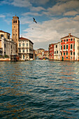 Venice - View over the Grand Canal to the Church of San Geremia
