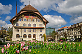 Ehemaliges Rathaus, Hotel de Ville, von Le Locle, UNESCO Welterbe La Chaux-de-Fonds und Le Locle, Neuenburg, Schweiz