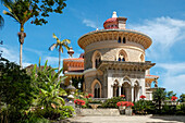 Portugal, Sintra, Exterieur des Monserrate Palastes