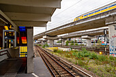 Metro station near the Amsterdam Arena
