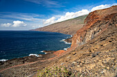 Die Küste beim Playa de Tacorón, El Hierro, Kanarische Inseln, Spanien 