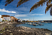 Der Hafen in La Restinga, El Hierro, Kanarische Inseln, Spanien