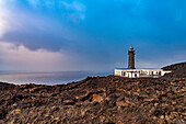 Leuchtturm am Punto de Orchilla, El Hierro, Kanarische Inseln, Spanien 
