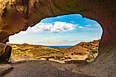 Felsbogen Arco de Tajao bei San Miguel de Tajao, Teneriffa, Kanarische Inseln, Spanien