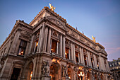 Facade of the Opera Garnier, Paris capital, Ile de France, France