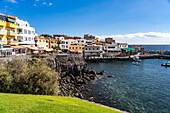 Ort und Hafen Los Abrigos, Teneriffa, Kanarische Inseln, Spanien