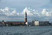 View of St. Mark's Square, Piazza san Marco from Giudecca, Venice, Veneto, Italy, Europe