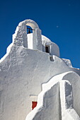 Orthodoxe Kirche Paraportiani, auch Kirche der Panagia (Jungfrau Maria) Paraportiani, Mykonos, Südliche Ägäis, Griechenland, Europa