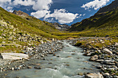 Bieltalbach, Bieltal, Silvrettagruppe, Tirol, Österreich