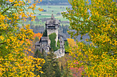 Burg Falkenstein, Obervellach, Mölltal, Kärnten, Österreich