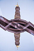 Double exposure of the Brandenburger Tor in Berlin, Germany.