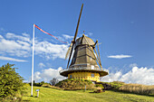 Windmill Viby Mølle near Kerteminde, Funen Island, Southern Denmark, Denmark